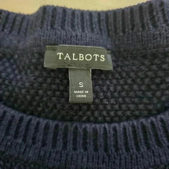Talbots cable knit sweater size small - Picture 6 of 8